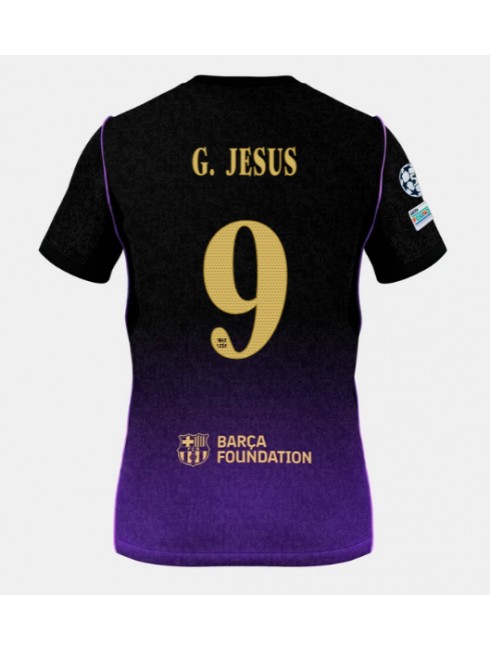 Barcelona Gabriel Jesus #9 Replika Borta Kläder 2026-27 Kortärmad Barcelona Gabriel Jesus #9 Replika Borta Kläder 2026-27 Kortärmad